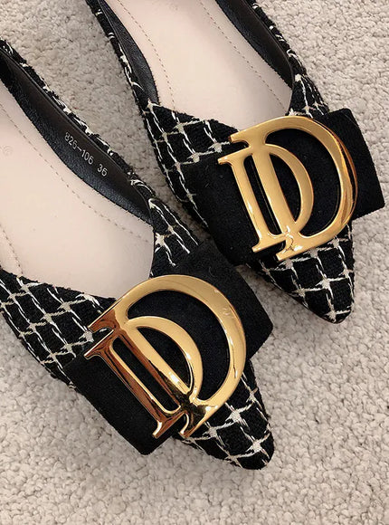 KissICON Pointed Flat Shoes for Women's New Boat Shoes