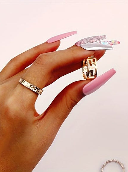 KissICON Poly Methyl Methacryl 💋 SAVILAND Powdered Nail Kit - All-In-One Nail