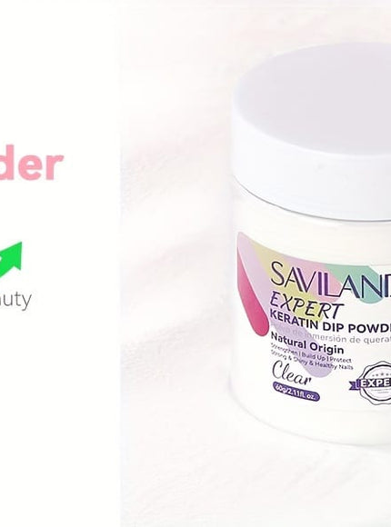KissICON Poly Methyl Methacryl 💋 SAVILAND Powdered Nail Kit - All-In-One Nail