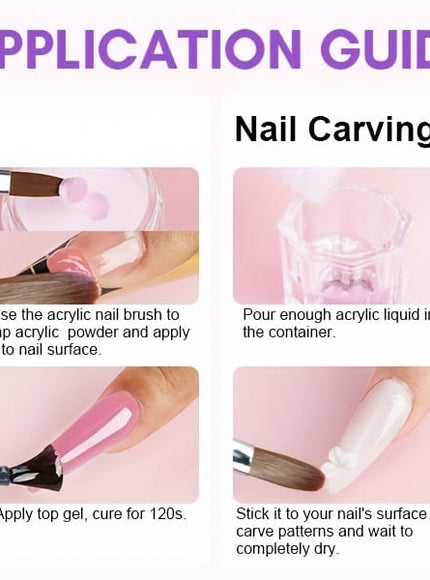KissICON Polychrome 💋 Complete Acrylic Nail Kit For Starter -