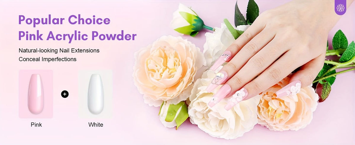 KissICON Polychrome 💋 Complete Acrylic Nail Kit For Starter -