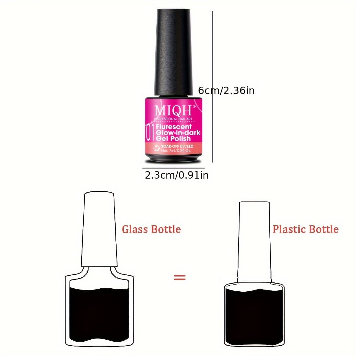 KissICON Polychrome KissIcon 12Pcs Luxury Nail Varnish Set Colorful -