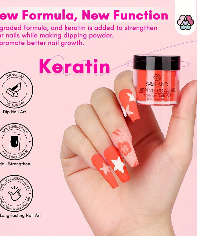 KissICON Polychrome KissIcon 30 Colors Keratin Dip Powder Kit -