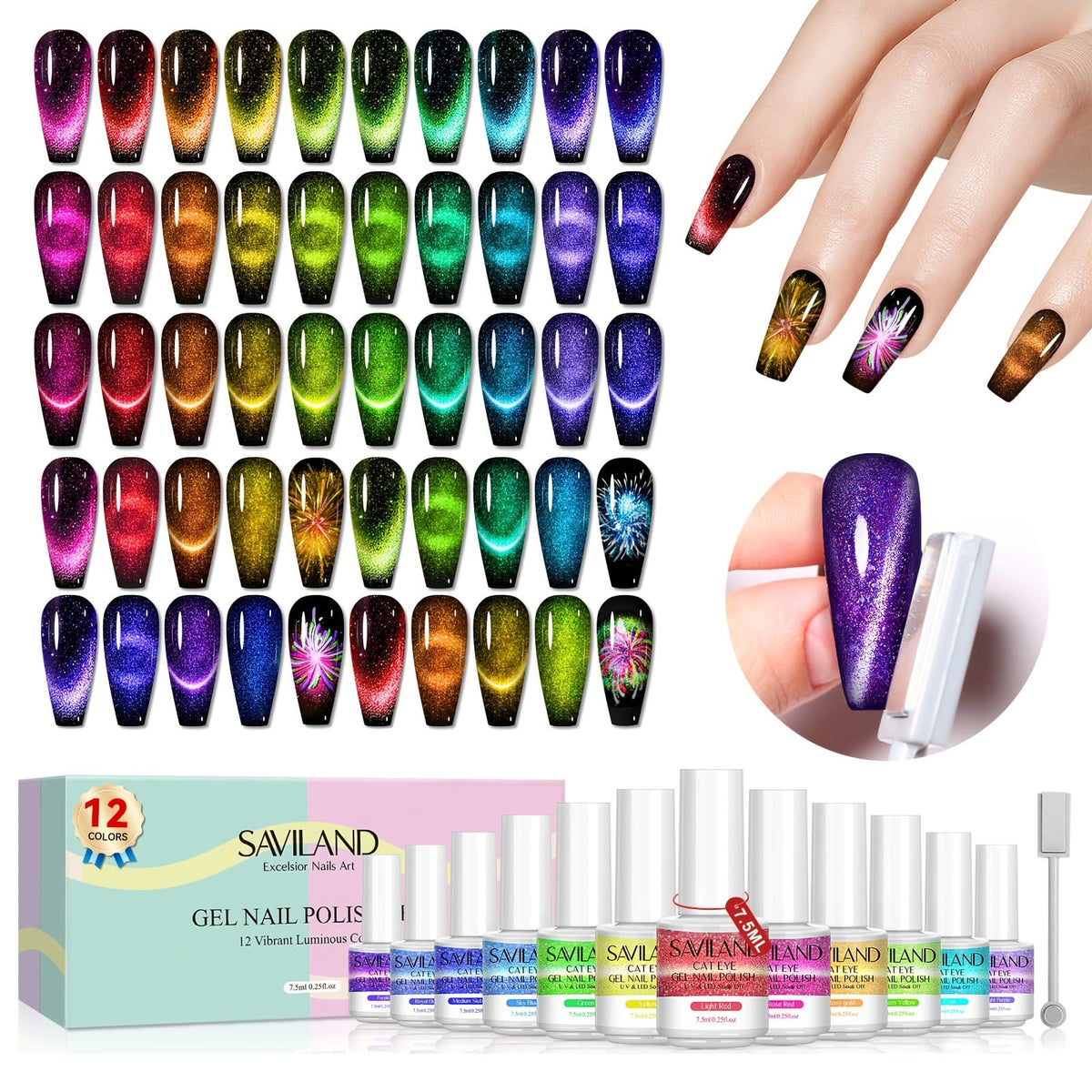 KissICON Polychrome KissIcon AllinOne Acrylic Nail Kit - Hypoallergenic