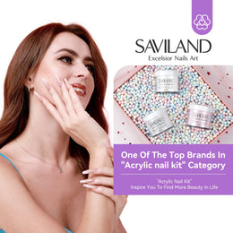 KissICON Polychrome KissIcon Saviland Acrylic Nail Kit - Beginner Ready