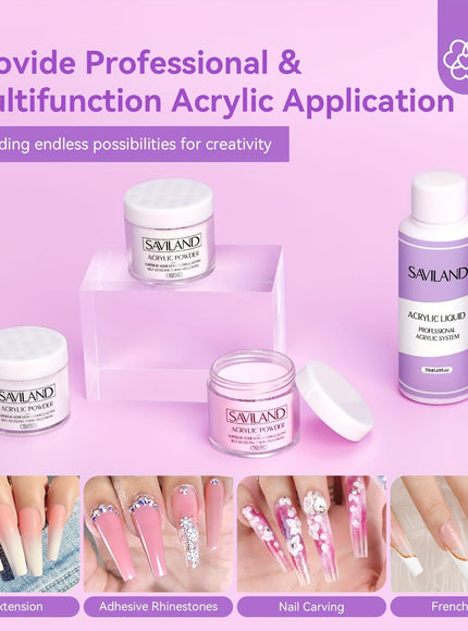 KissICON Polychrome KissIcon Saviland Acrylic Nail Kit - Beginner Ready