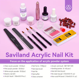 KissICON Polychrome KissIcon Saviland Acrylic Nail Kit - Beginner Ready
