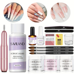 KissICON Polychrome KissIcon Saviland Acrylic Nail Kit - Beginner Ready