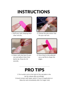 KissICON Polychrome KissIcon Summer Almond Nails Purple Press On-Durable Finish