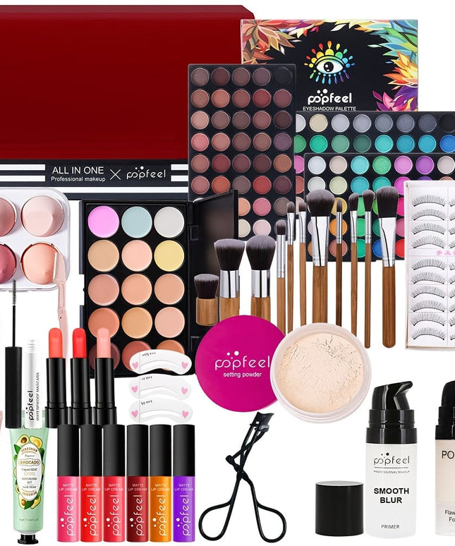 KissICON POP003-7 Popfeel 18piece Makeup Gift Box – All Occasions