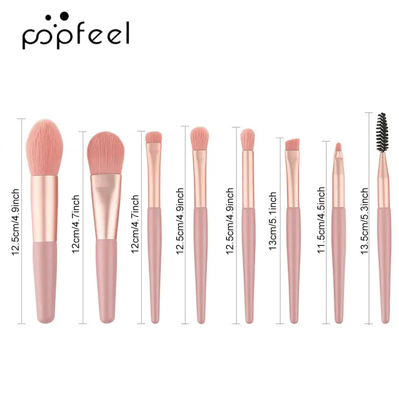 KissICON POP003F [KissIcon] POPFEEL 19 Pcs Makeup Gift Set -