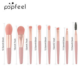 KissICON POP003F [KissIcon] POPFEEL 19 Pcs Makeup Gift Set -