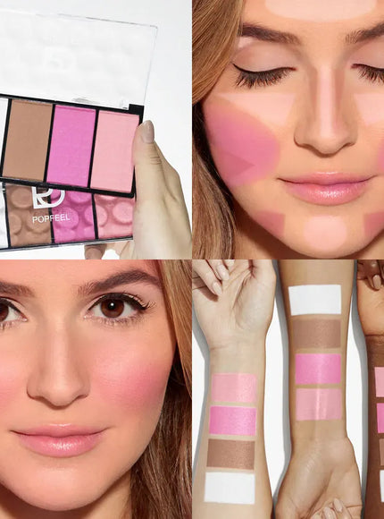 KissICON POP003F [KissIcon] POPFEEL 19 Pcs Makeup Gift Set -
