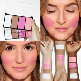 KissICON POP003F [KissIcon] POPFEEL 19 Pcs Makeup Gift Set -