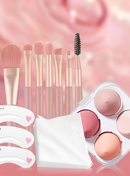 KissICON POP003F [KissIcon] POPFEEL 19 Pcs Makeup Gift Set -