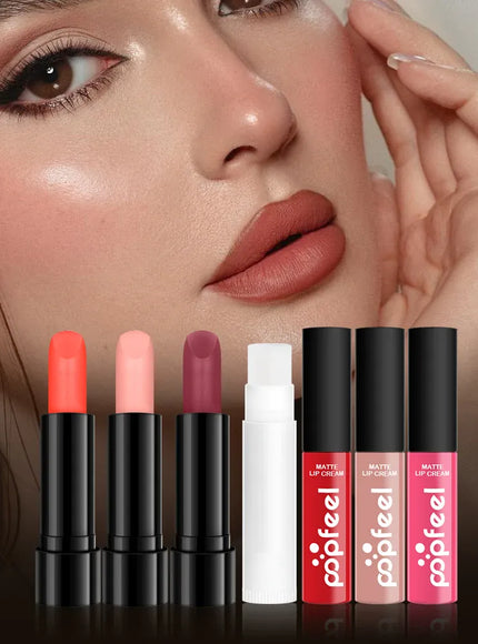KissICON POP003F [KissIcon] POPFEEL 19 Pcs Makeup Gift Set -