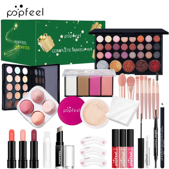 [KissIcon] POPFEEL 19 Pcs Makeup Gift Set -