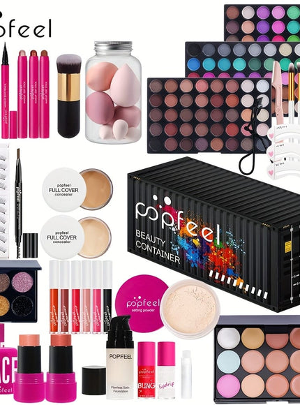 KissICON POP011B Popfeel Allinone Creative Beauty Gift Box – Makeup