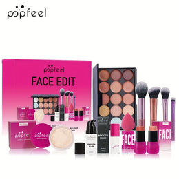 KissICON Popfeel 11pc Makeup Brush Set – Perfect Gift