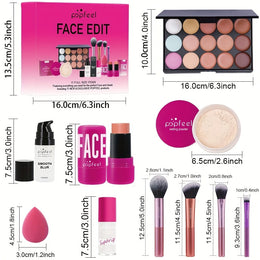 KissICON Popfeel 11pc Makeup Brush Set – Perfect Gift