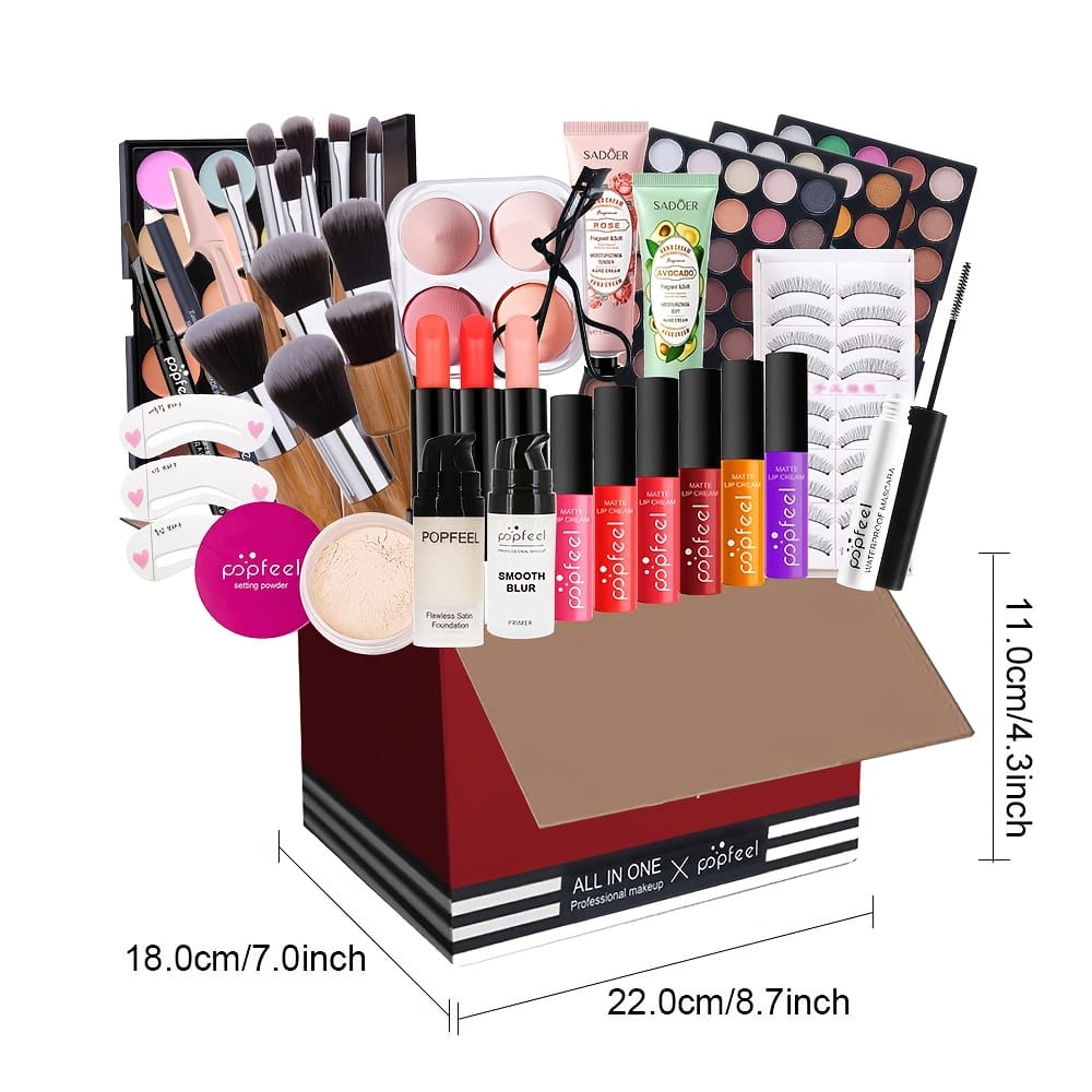 KissICON Popfeel 18piece Makeup Gift Box – All Occasions