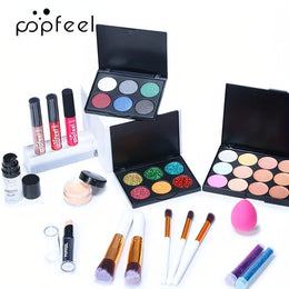 KissICON Popfeel 24pc Makeup Set – Perfect Beginner Holiday