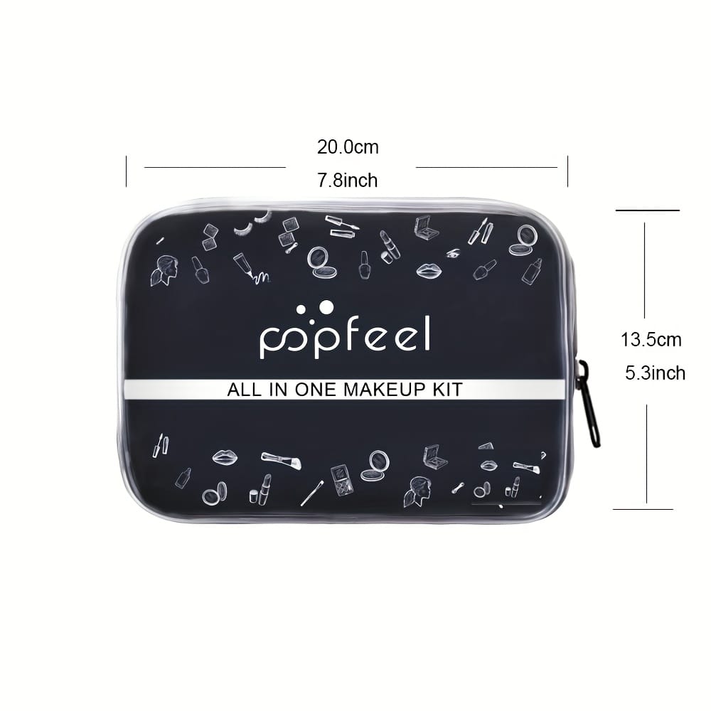 KissICON Popfeel 24pc Makeup Set – Perfect Beginner Holiday