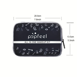 KissICON Popfeel 24pc Makeup Set – Perfect Beginner Holiday