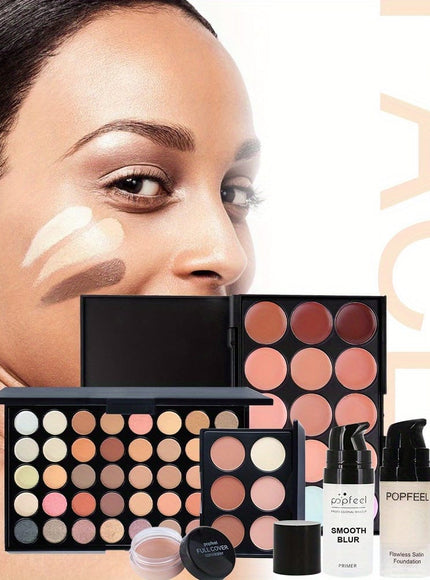KissICON Popfeel 24pc Makeup Set – Perfect Beginner Holiday