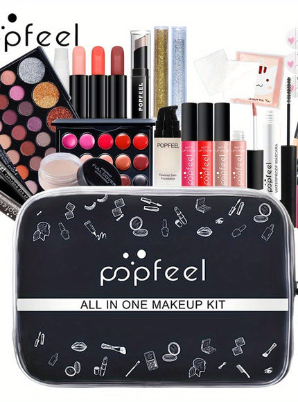 KissICON Popfeel 24pc Makeup Set – Perfect Beginner Holiday