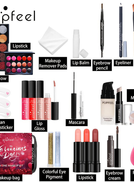 KissICON Popfeel Allinone Makeup Set – Your Perfect Gift