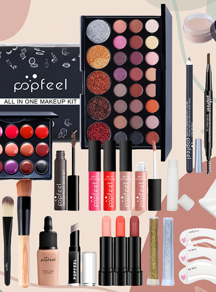KissICON Popfeel Allinone Travel Makeup Kit