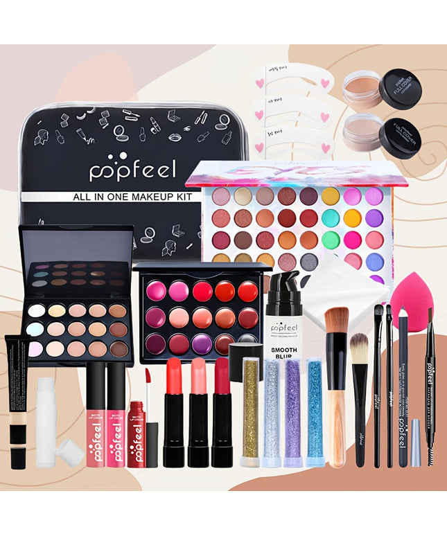 KissICON Popfeel Allinone Travel Makeup Kit