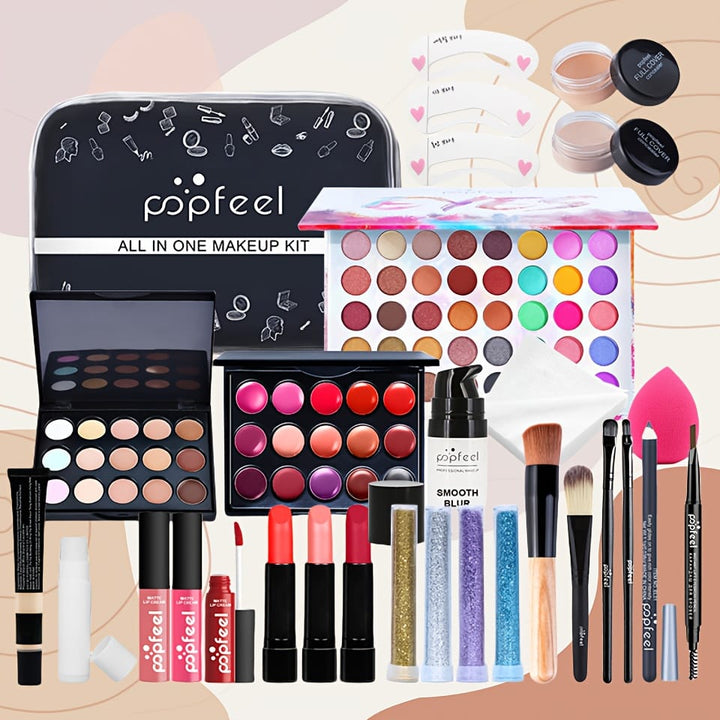Popfeel Allinone Travel Makeup Kit