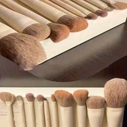 KissICON Premium 10 Piece Makeup Brush Set Nylon Bristles