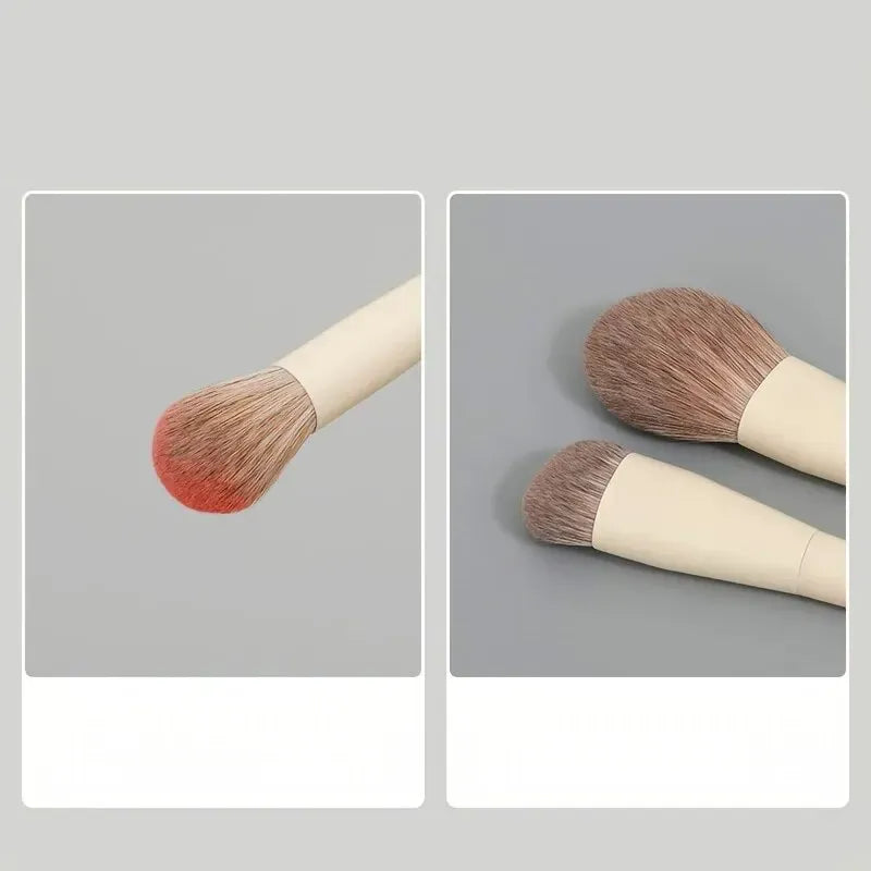 KissICON Premium 10 Piece Makeup Brush Set Nylon Bristles