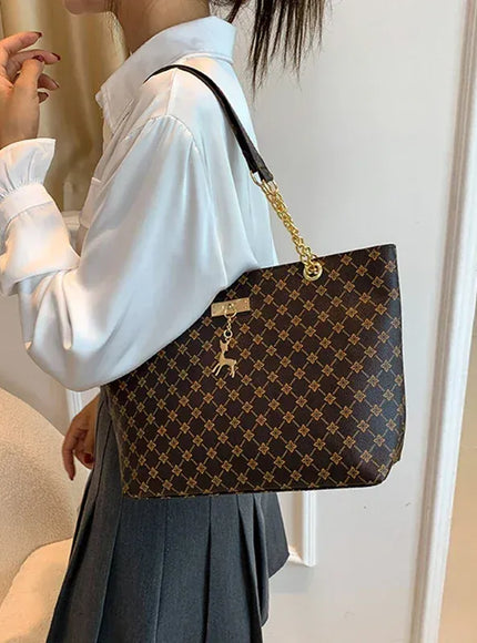 KissICON Presbyopic Handbag – Printing Shoulder Shopping