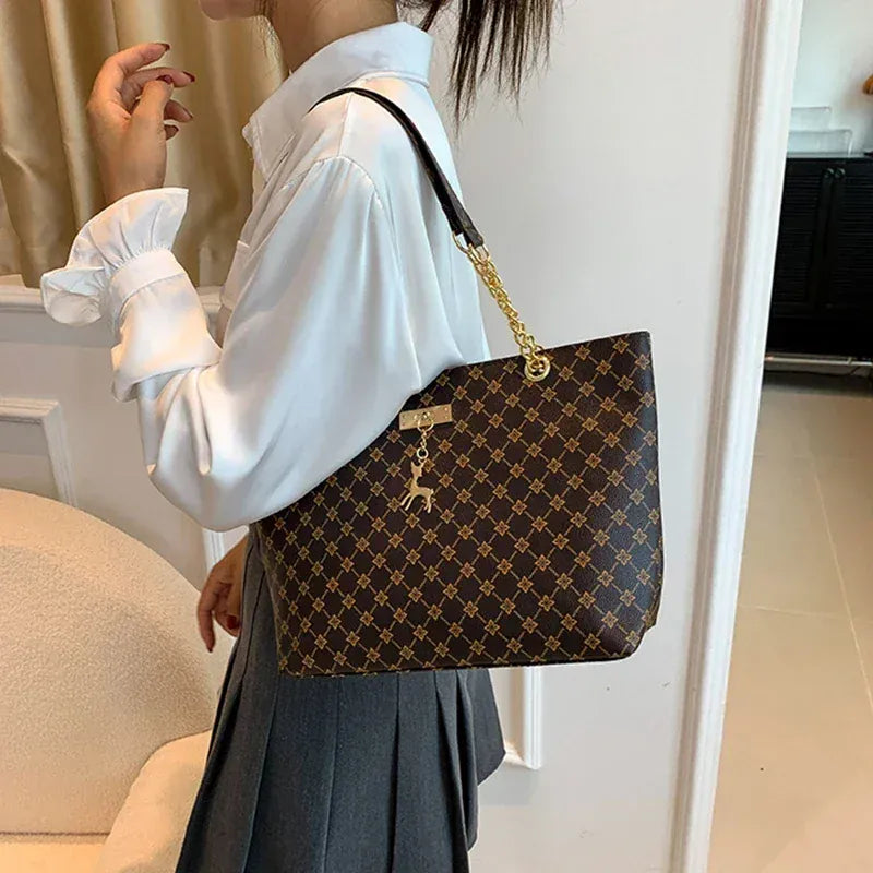 KissICON Presbyopic Handbag – Printing Shoulder Shopping