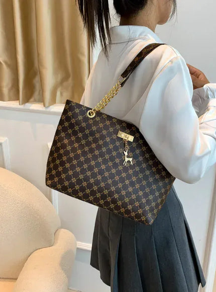 KissICON Presbyopic Handbag – Printing Shoulder Shopping