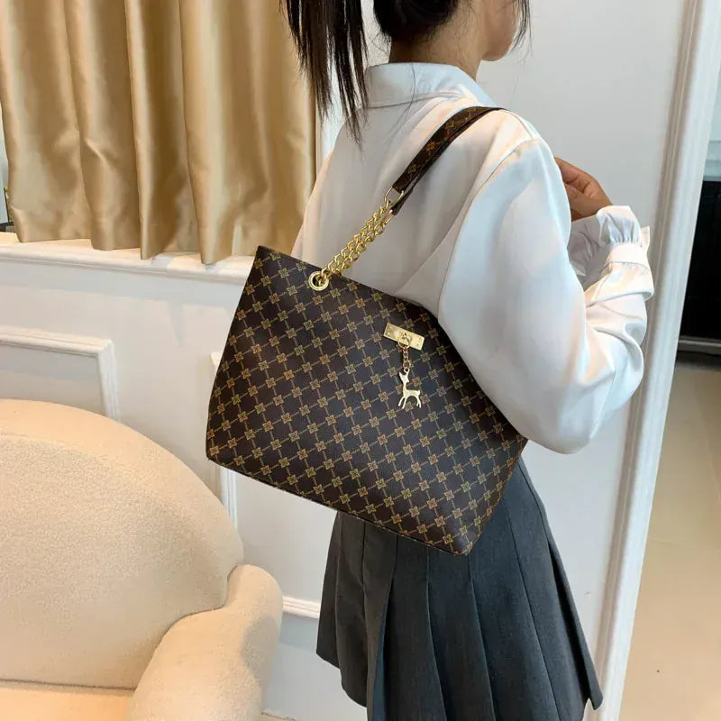 KissICON Presbyopic Handbag – Printing Shoulder Shopping
