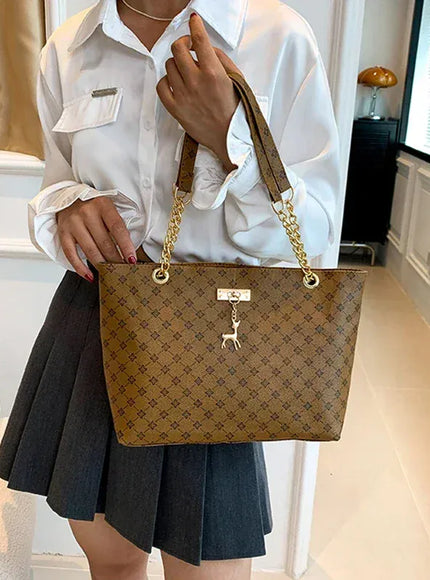 KissICON Presbyopic Handbag – Printing Shoulder Shopping