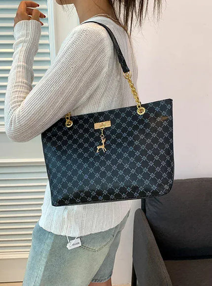 KissICON Presbyopic Handbag – Printing Shoulder Shopping