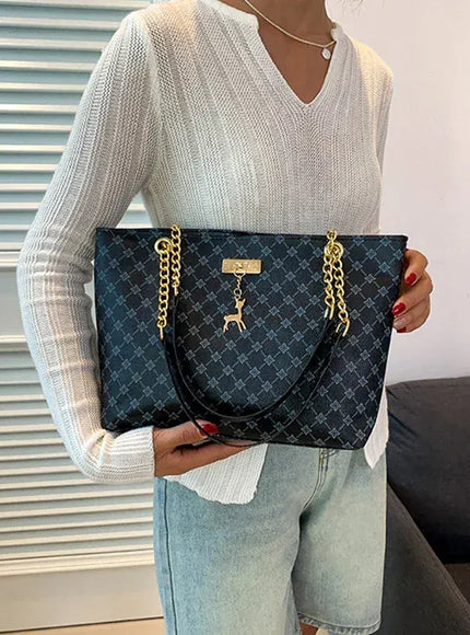 KissICON Presbyopic Handbag – Printing Shoulder Shopping