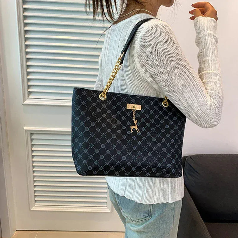 KissICON Presbyopic Handbag – Printing Shoulder Shopping