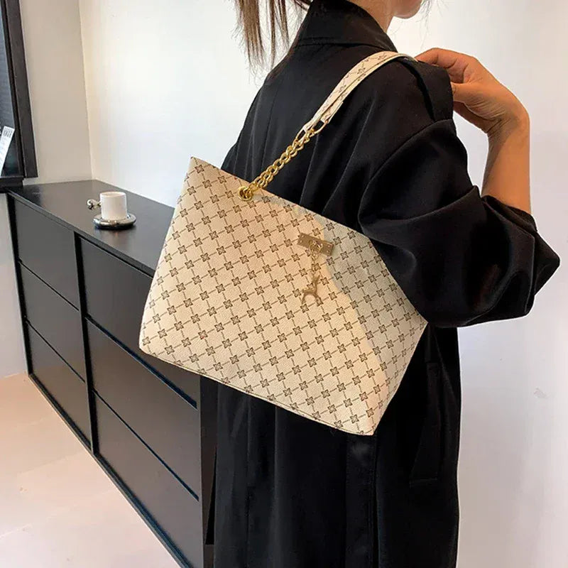 KissICON Presbyopic Handbag – Printing Shoulder Shopping