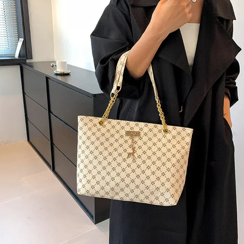 KissICON Presbyopic Handbag – Printing Shoulder Shopping