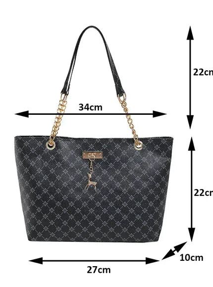 KissICON Presbyopic Handbag – Printing Shoulder Shopping