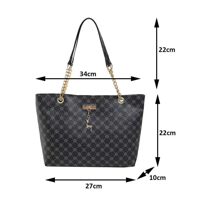 KissICON Presbyopic Handbag – Printing Shoulder Shopping