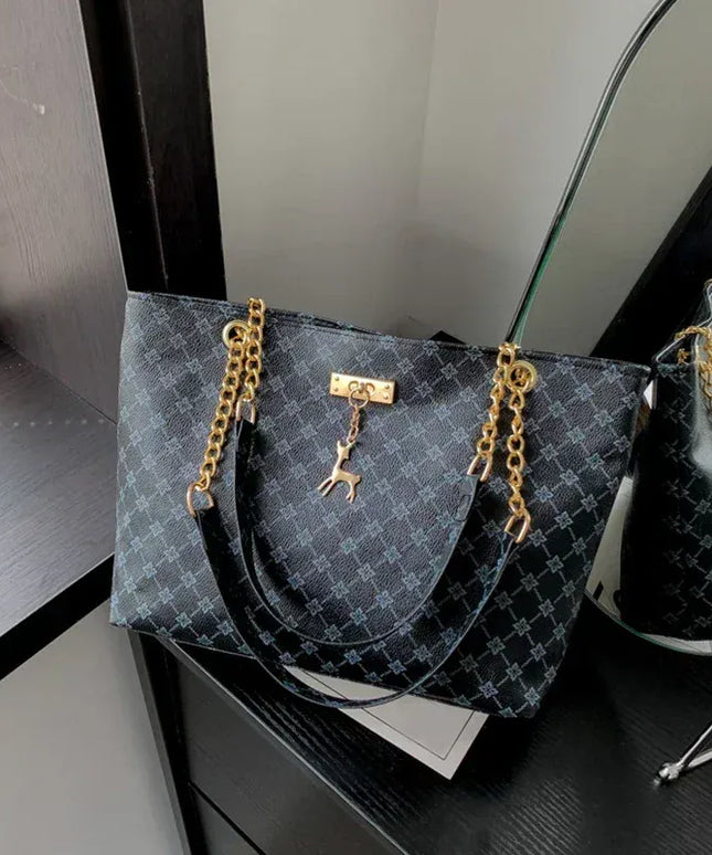 KissICON Presbyopic Handbag – Printing Shoulder Shopping