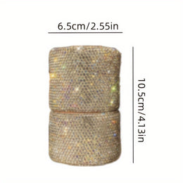 Sparkle  Shine Glitter Brush Set with Rhinestone Bucket